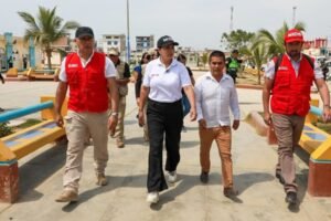 Ministra Maritza Canales supervisa acciones de los programas sociales para proteger a la población vulnerable de Tumbes ante El Niño