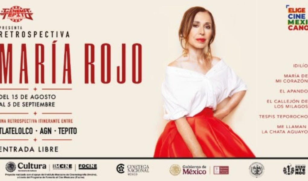 Cinema Tepito presenta la Retrospectiva María Rojo e inaugura el Reconocimiento Changarro de Barrio a la Trayectoria Fílmica