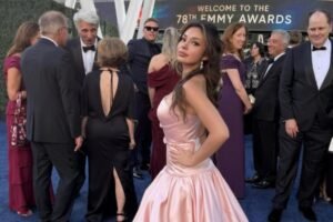 Mia Mcewen Brilla En La 78.ª Edición De Los Emmy Awards Como La Única Guatemalteca-Estadounidense En La Alfombra Roja