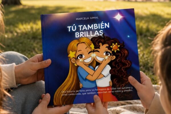 Marcela Gimal Debuta como autora bestseller con ﻿“Tú también brillas” Un libro infantil sobre emociones, inclusión y la experiencia de los hermanos de niños con autismo