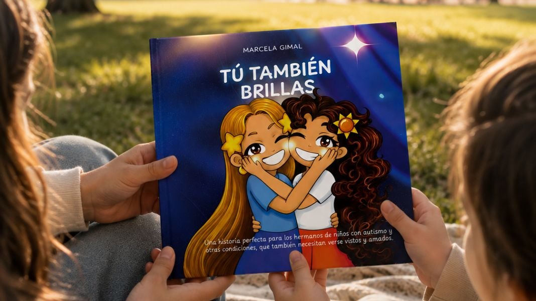 Marcela Gimal Debuta como autora bestseller con ﻿“Tú también brillas” Un libro infantil sobre emociones, inclusión y la experiencia de los hermanos de niños con autismo
