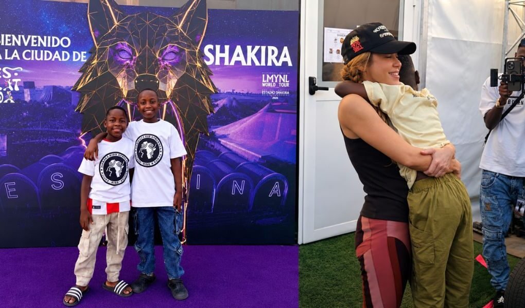 La Historia Que Shakira No Conocía: Los Dos Niños Que Estuvieron Con Ella En El Mundial Y Que Pertenecían A Masaka Kids Africana