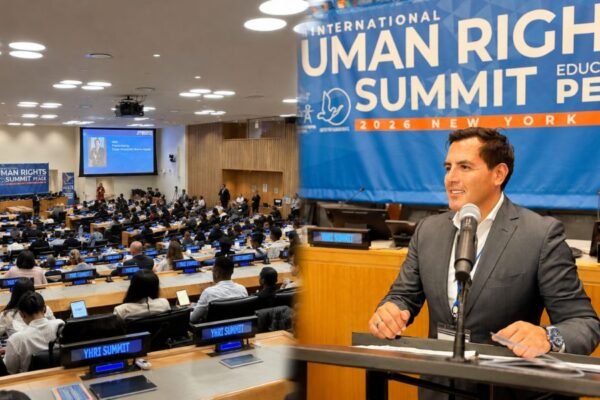 César Acuña Núñez lleva a Naciones Unidas una visión de educación, tecnología e inclusión para una nueva generación