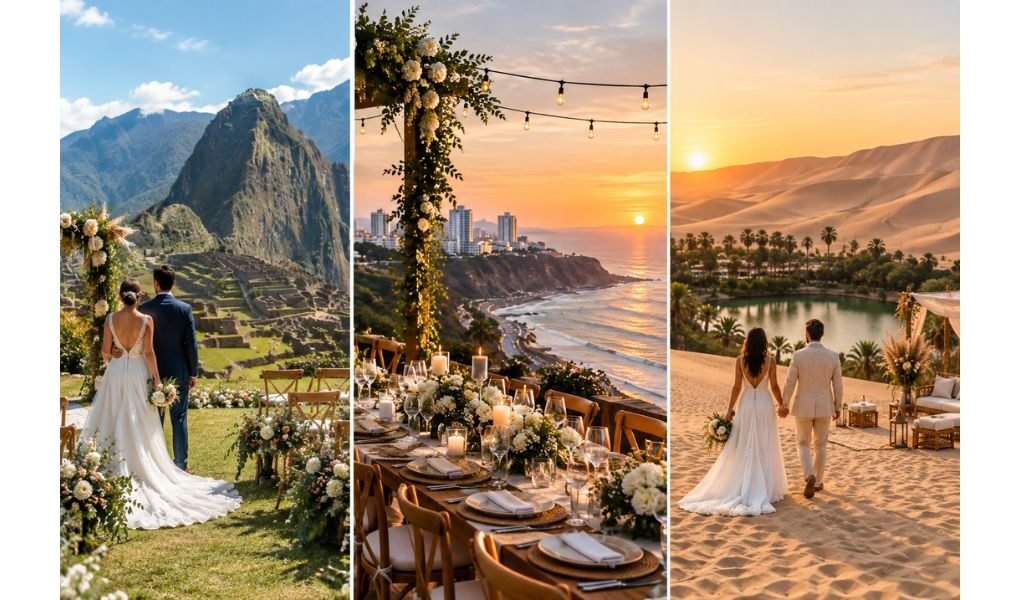 Bodas destino ganan espacio en Perú: los lugares preferidos y las nuevas tendencias