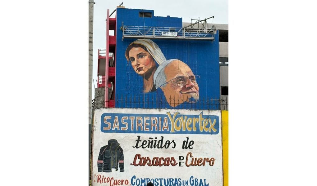 León XIV llega a Perú: el Callao se prepara con un mural que celebra el vínculo del Papa con la diócesis chalaca