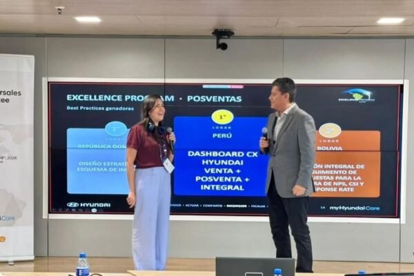 Hyundai Perú obtiene el primer lugar en Posventa del CSA Excellence Program 2026