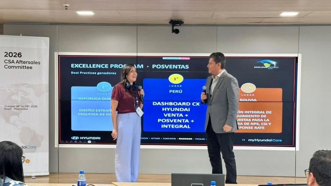 Hyundai Perú obtiene el primer lugar en Posventa del CSA Excellence Program 2026